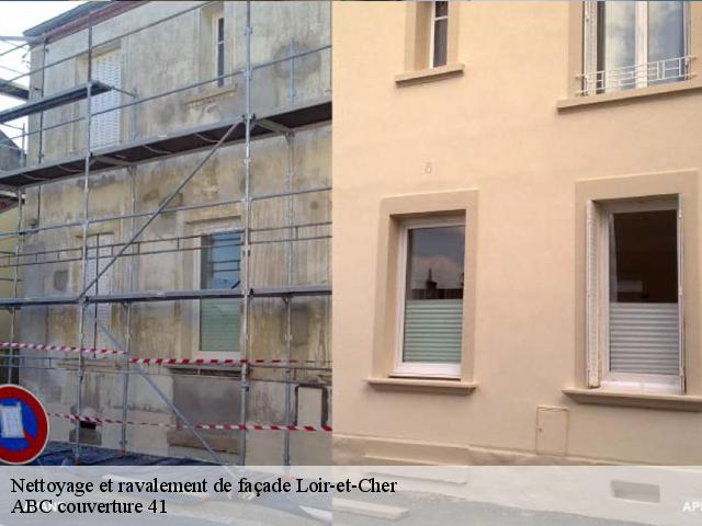 Nettoyage et ravalement de façade 41 Loir-et-Cher  ABC couverture 41