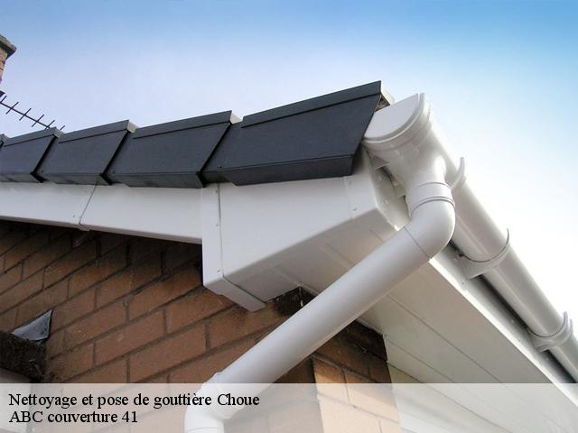 Nettoyage et pose de gouttière  choue-41170 ABC couverture 41