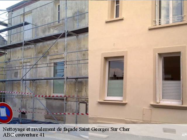 Nettoyage et ravalement de façade  saint-georges-sur-cher-41400 ABC couverture 41