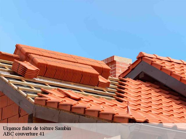 Urgence fuite de toiture sambin-41120 ABC couverture 41